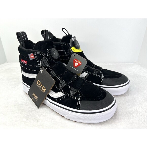 VANS Sk8-Hi MTE-2 BOA Quick Release Sneakers Mens 7 Black Primaloft New main image 9